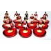 Subbuteo Andrew Table Soccer AC Milan 2020-21 on Classic Hasbro bases
